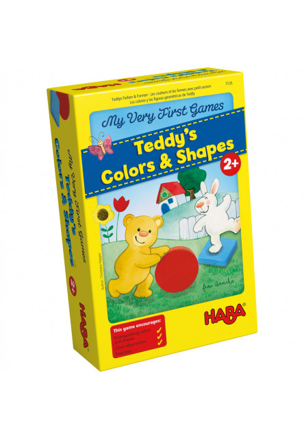 Moja prvá hra pre deti Teddy farby a tvary Haba