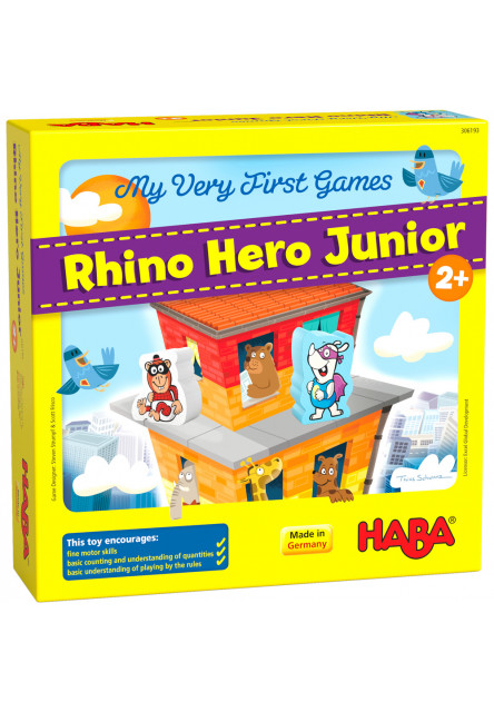 Moja prvá hra pre deti Rhino Hero Junior