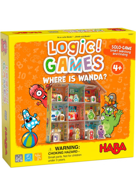 Logic! GAMES Logická hra pre deti Kde je Wanda od 4 rokov