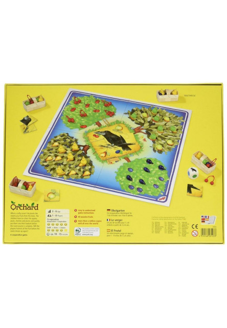 Spoločenská kooperatívna hra pre deti Ovocný sad