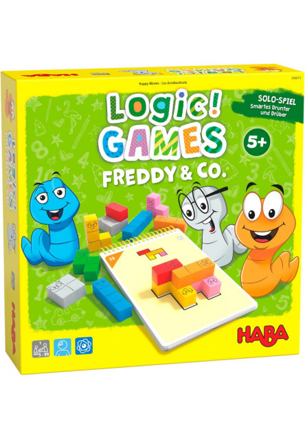 Logic! GAMES Logická hra pre deti Freddy a priatelia od 5 rokov