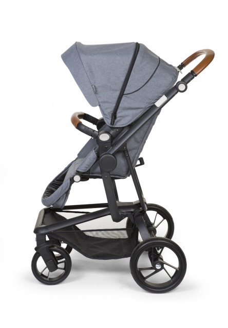 Kočík Urbanista 2v1 Canvas Grey