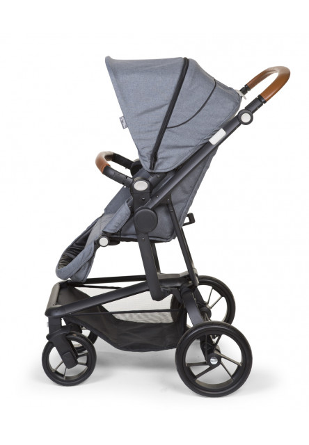 Kočík Urbanista 2v1 Canvas Grey