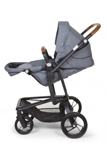 Kočík Urbanista 2v1 Canvas Grey