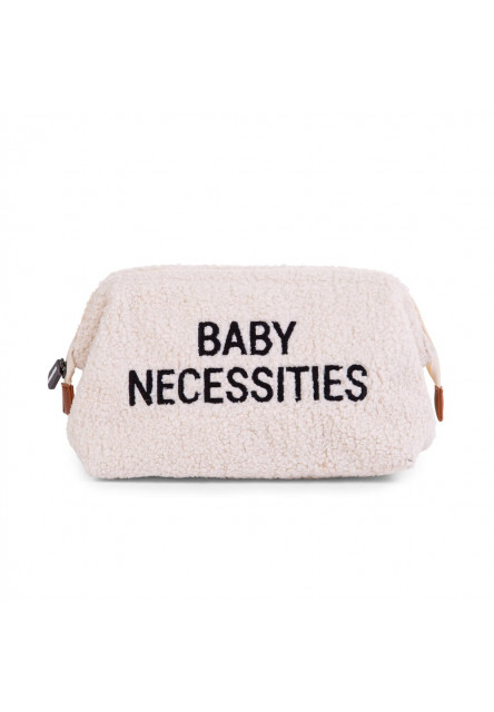 Toaletná taška Baby Necessities Teddy Off White