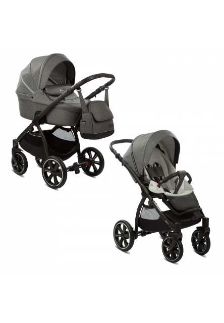 Kočík Fjordi III 2v1 Dark Grey