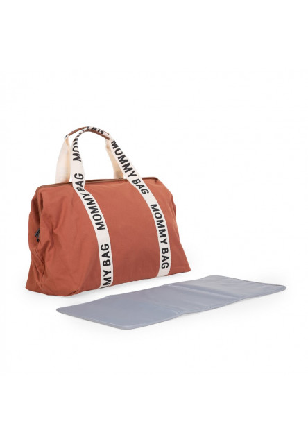 Prebaľovacia taška Mommy Bag Canvas Terracotta