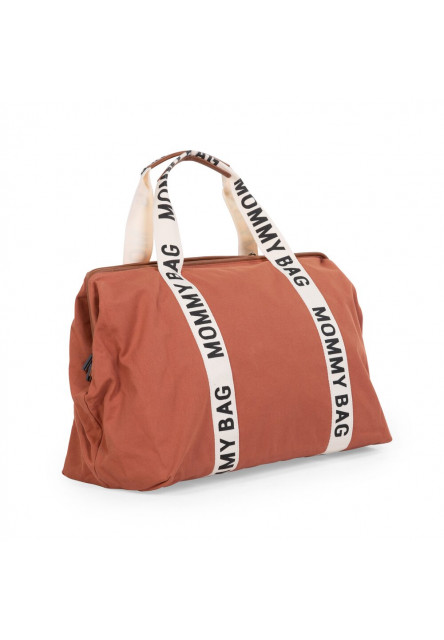 Prebaľovacia taška Mommy Bag Canvas Terracotta