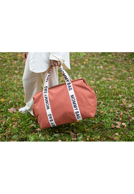 Prebaľovacia taška Mommy Bag Canvas Terracotta