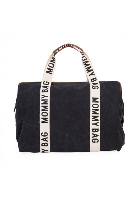 Prebaľovacia taška Mommy Bag Canvas Black