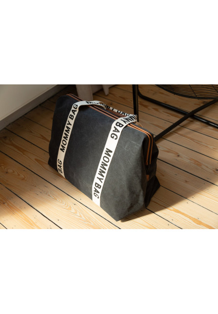 Prebaľovacia taška Mommy Bag Canvas Black