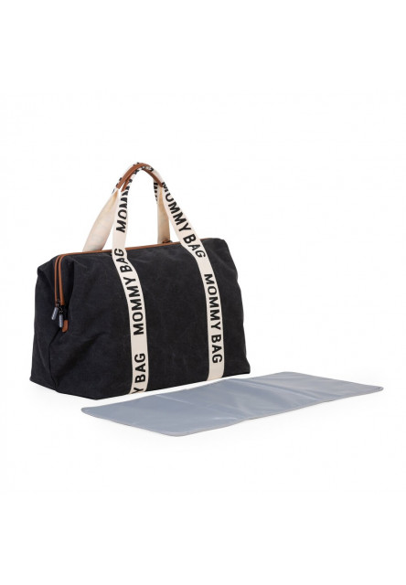 Prebaľovacia taška Mommy Bag Canvas Black