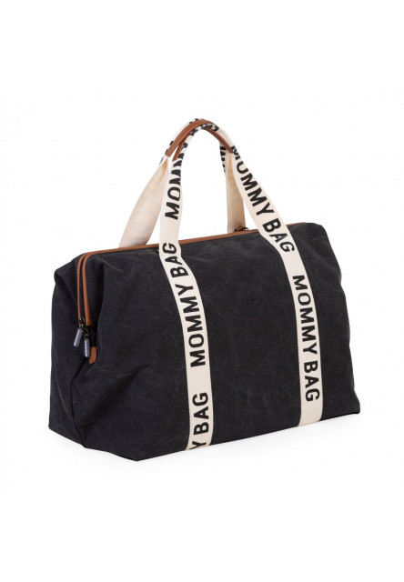 Prebaľovacia taška Mommy Bag Canvas Black