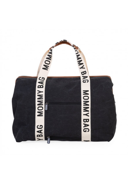 Prebaľovacia taška Mommy Bag Canvas Black