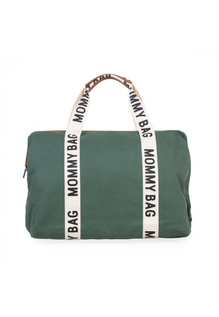 Prebaľovacia taška Mommy Bag Canvas Green Childhome