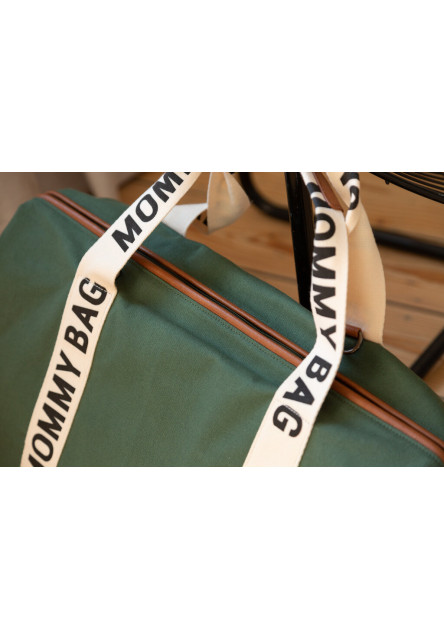 Prebaľovacia taška Mommy Bag Canvas Green