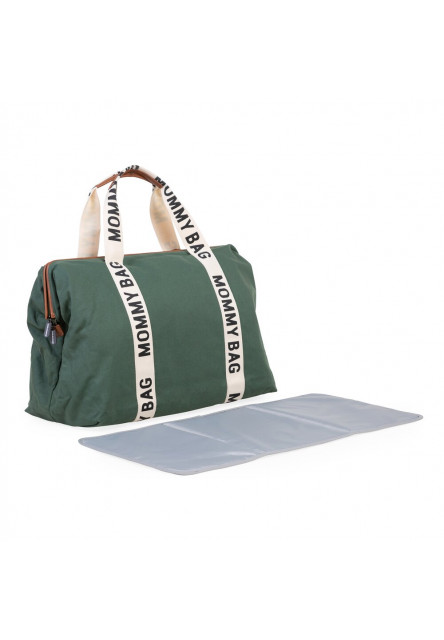 Prebaľovacia taška Mommy Bag Canvas Green