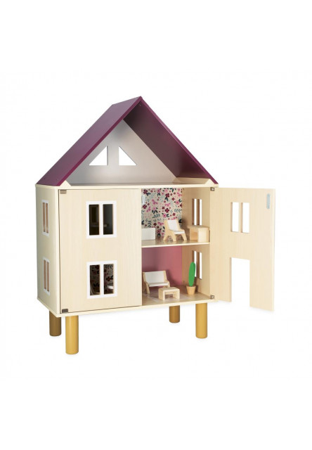 Drevený domček pre bábiky Twist