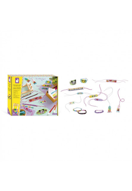 Atelier Sada Výroba šperkov Tkané náramky 13 ks od 8 rokov