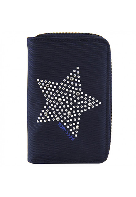 Peňaženka - modrá s hviezdou