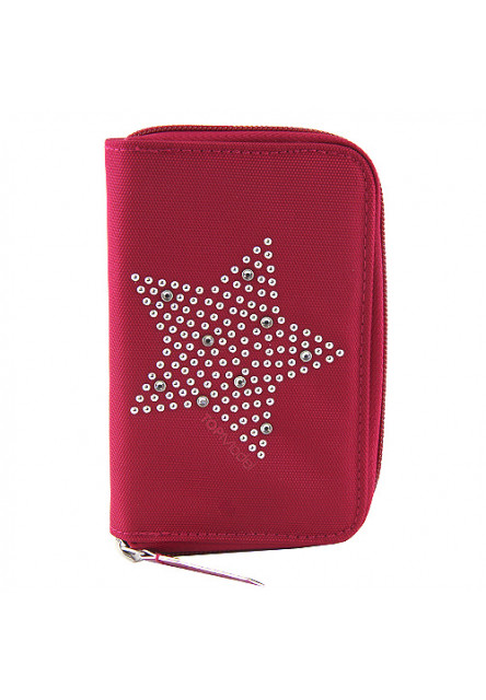 Peňaženka - ružová s hviezdou