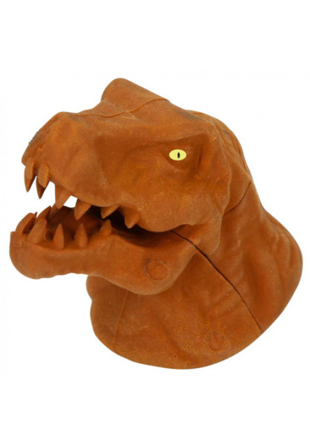  ASST Gumovacia guma - hnedý T-Rex, 3D puzzle