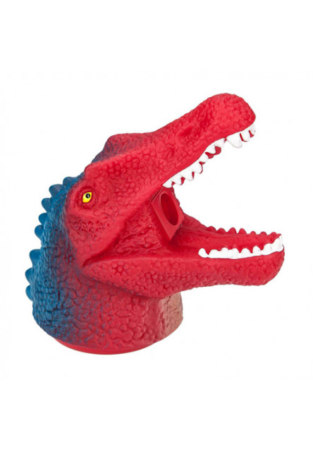 ASST Strúhadlo - hlava dinosaura s dlhou papuľou, červeno-modrá
