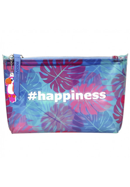 Kozmetická taška - Tropical, modro-ružová Top Model