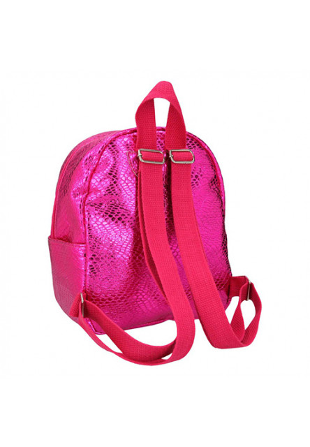 Mini batôžtek- tmavo ružový s hadím vzorom