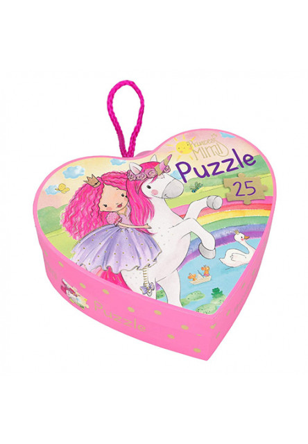 Puzzle Princezná a jednorožec, 25 dielikov Princess Mimi