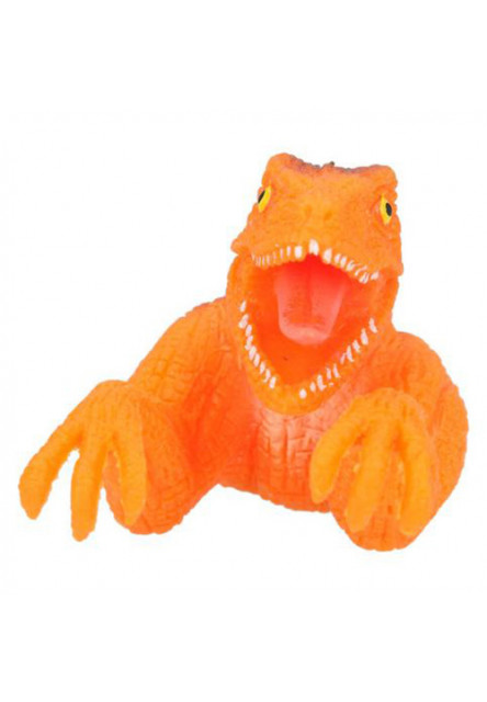 ASST Prstová bábka - oranžový, T-Rex