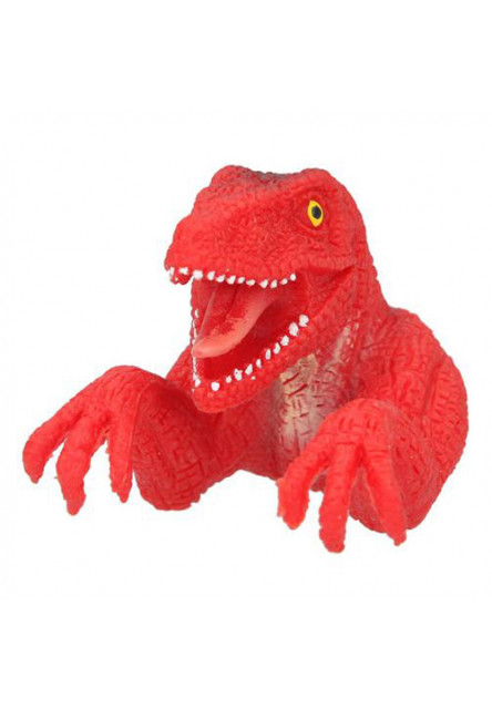 ASST Prstová bábka - červený, T-Rex Dino World