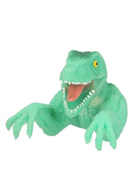 ASST Prstová bábka - zelený, T-Rex