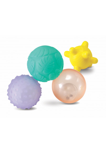 Súprava senzorických loptičiek Lights & Sound Infantino