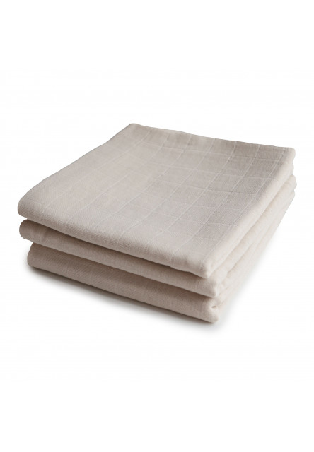 mušelínové plienky z organickej bavlny 3ks (Crowns)