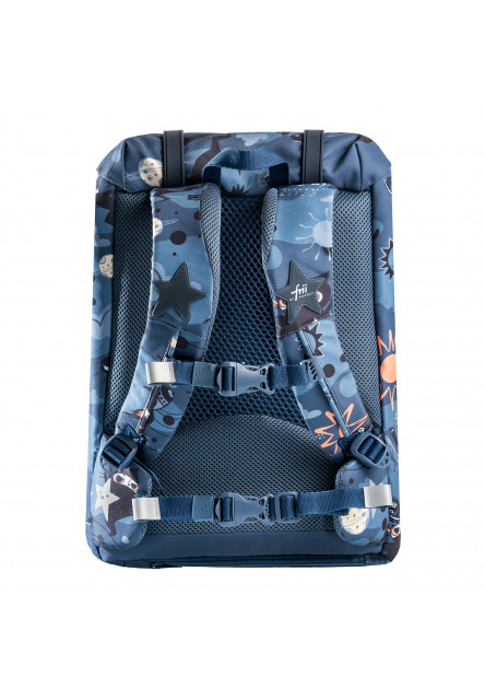 Ergonomická školská taška 22L Retro Ninja