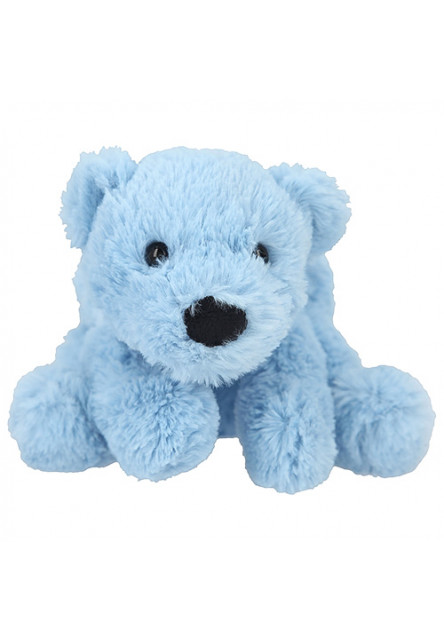 Plyšový peračník v tvare medveďa - modrý