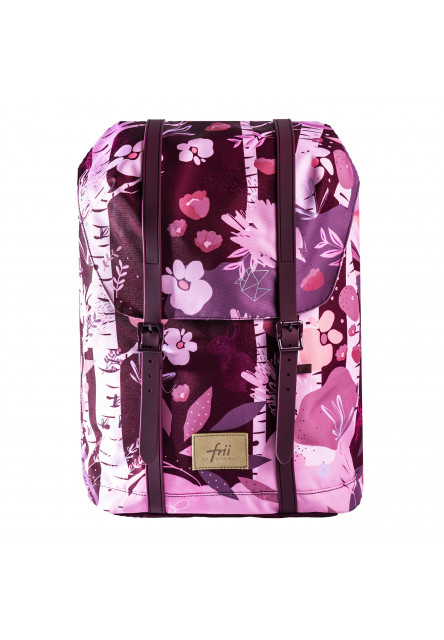 Ergonomický školský batoh 30L Flower Bunny Dark