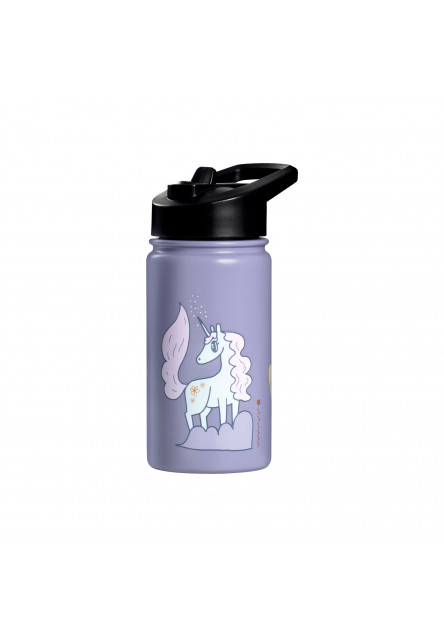 Nerezová fľaška unicorn purple