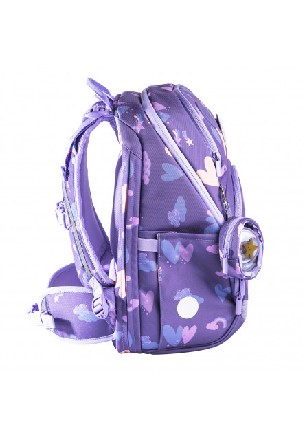 Ergonomická školská taška Expand 20-25L - Unicorn Purple