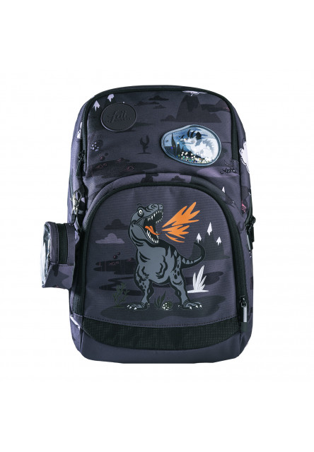 Ergonomická školská taška Expand 20-25L - Dinosaur Black