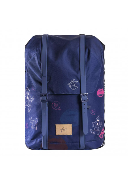 Ergonomický školský batoh 30L Blue Kiss