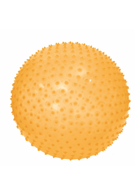 Senzorická lopta 45cm žltá Ludi