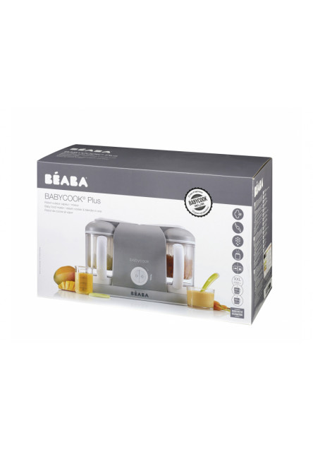 Parný varič + mixér BABYCOOK DUO šedý