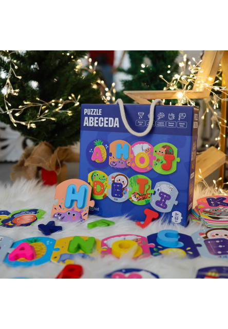 Puzzle Abeceda SK/CZ - Poškodený obal