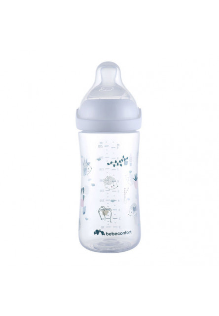 Dojčenská fľaša Emotion Physio 270ml 0-12m + White