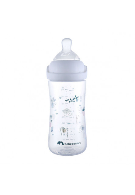 Dojčenská fľaša Emotion Physio 270ml 0-12m + White