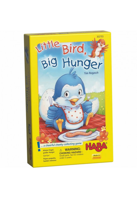 Spoločenská hra pre deti Malý vtáčik s veľkým hladom