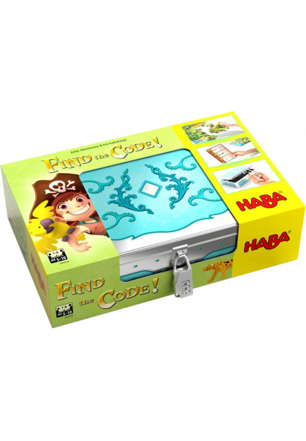 Spoločenská hra pre deti Nájdi kód! Ostrov pirátov