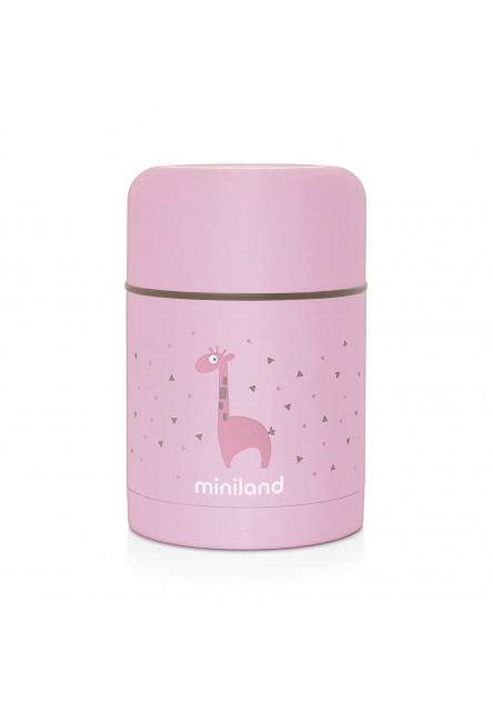 Termoska Silky na jedlo Pink 600ml Miniland